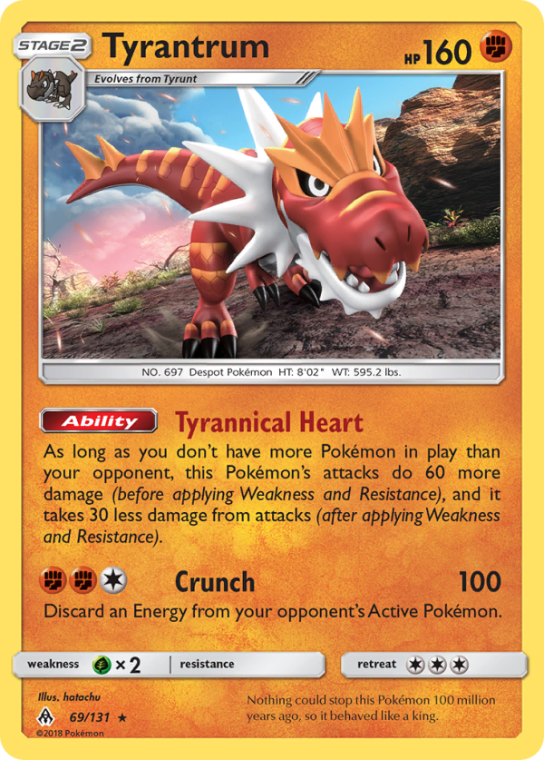 Tyrantrum (69 131) [Sun & Moon: Forbidden Light] Supply