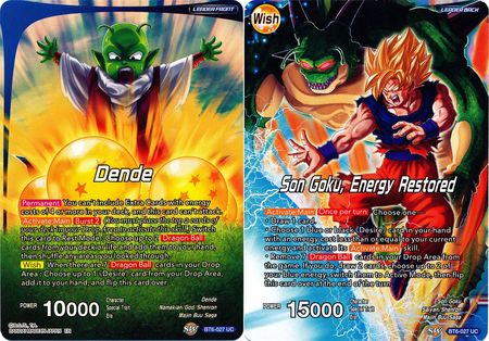 Dende    Son Goku, Energy Restored [BT6-027] Supply