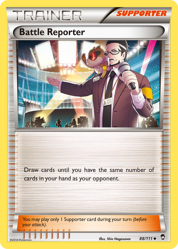 Battle Reporter (88 111) [XY: Furious Fists] For Cheap