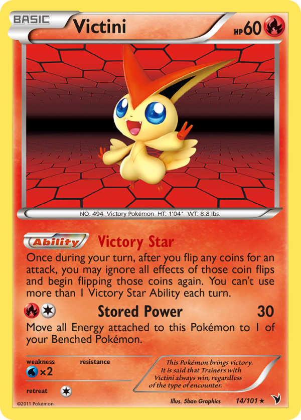 Victini (14 101) [Black & White: Noble Victories] on Sale