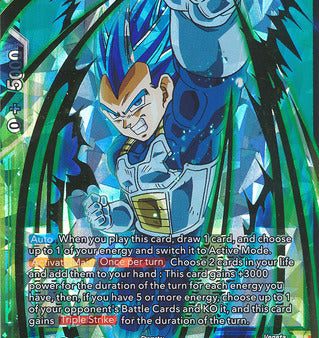 At All Costs Vegeta (Shatterfoil) (BT4-030) [Dragon Brawl] Supply