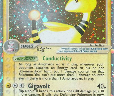 Ampharos ex (89 97) [EX: Dragon] For Sale