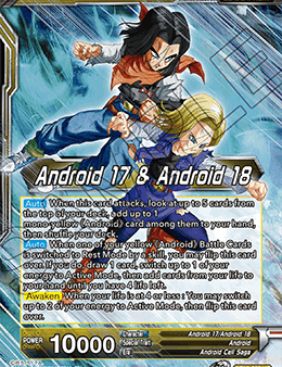 Android 17 & Android 18    Android 17 & Android 18, Harbingers of Calamity (Uncommon) [BT13-092] For Discount