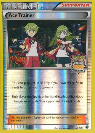 Ace Trainer (69 98) (Regional Championship Promo) [XY: Ancient Origins] Supply