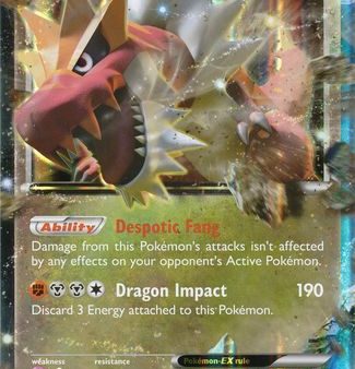 Tyrantrum EX (XY70) (Jumbo Card) [XY: Black Star Promos] Fashion