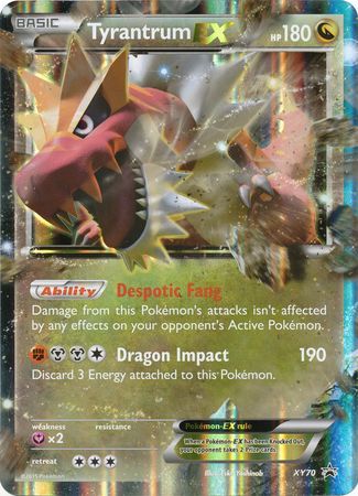 Tyrantrum EX (XY70) (Jumbo Card) [XY: Black Star Promos] Fashion