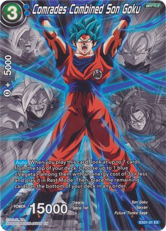 Comrades Combined Son Goku (Alternate Art) [EX01-01] Discount