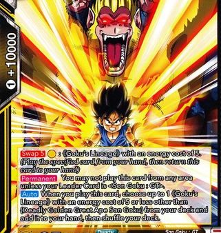 Deadly Golden Great Ape Son Goku [BT4-080] Cheap