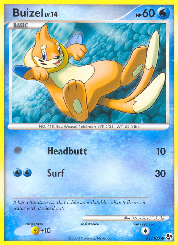 Buizel (61 106) [Diamond & Pearl: Great Encounters] Sale