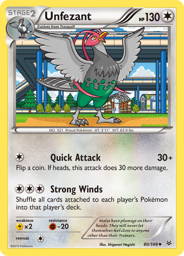 Unfezant (80 108) [XY: Roaring Skies] Fashion