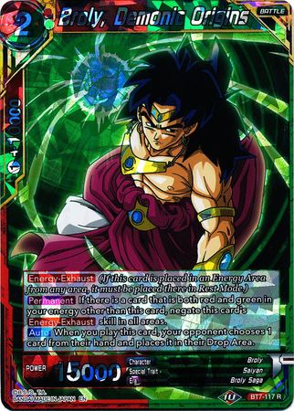 Broly, Demonic Origins [BT7-117] For Sale