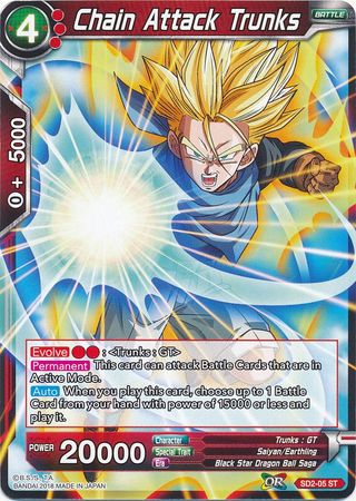 Chain Attack Trunks (Starter Deck - The Extreme Evolution) [SD2-05] Online now