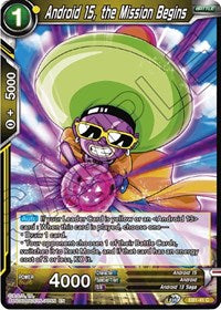 Android 15, the Mission Begins (EB1-41) [Battle Evolution Booster] For Sale