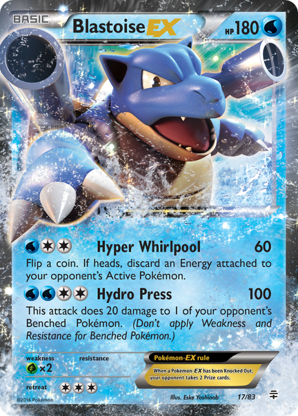 Blastoise EX (17 83) [XY: Generations] For Discount