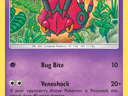 Venipede (56 147) [Sun & Moon: Burning Shadows] Online Hot Sale