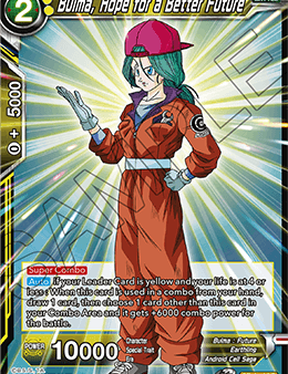 Bulma, Hope for a Better Future (Rare) [BT13-105] Discount