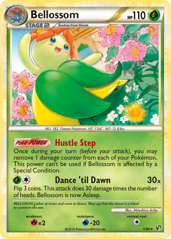 Bellossom (1 90) [HeartGold & SoulSilver: Undaunted] Online Hot Sale