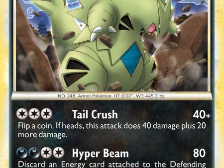 Tyranitar (26 95) (Theme Deck Exclusive) [HeartGold & SoulSilver: Unleashed] Online now