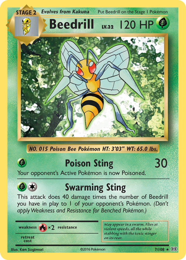 Beedrill (7 108) [XY: Evolutions] Online Hot Sale