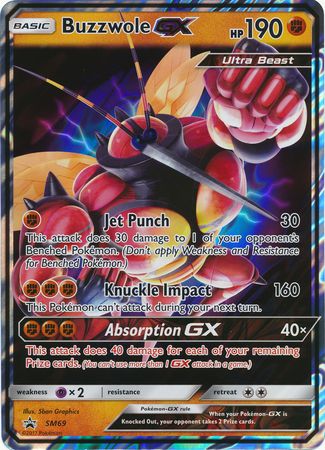 Buzzwole GX (SM69) (Jumbo Card) [Sun & Moon: Black Star Promos] Online