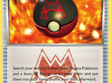 Team Magma s Great Ball (31 34) [XY: Double Crisis] Online Hot Sale