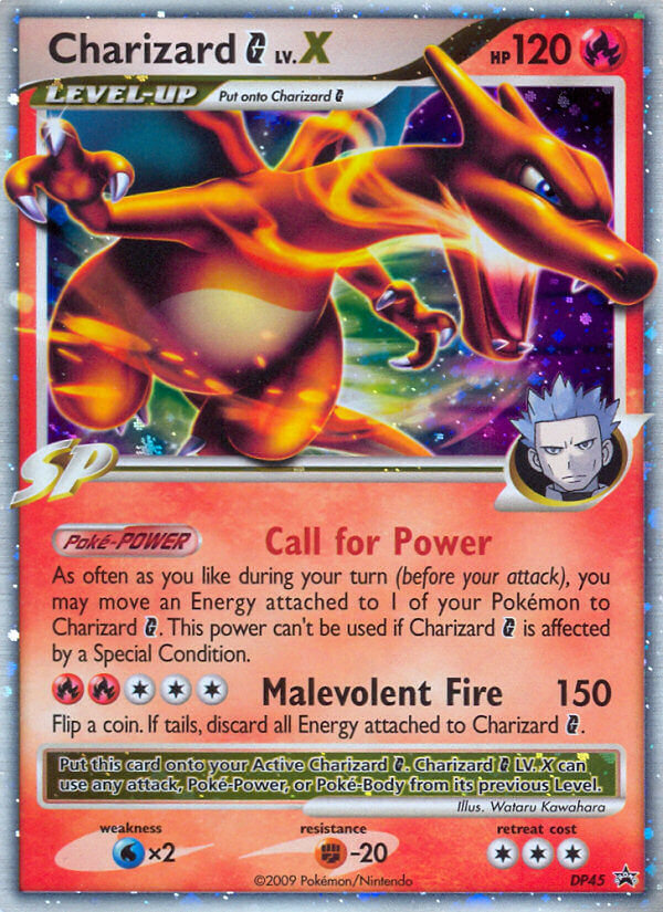 Charizard G LV.X (DP45) [Diamond & Pearl: Black Star Promos] Supply