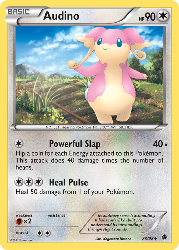 Audino (83 98) [Black & White: Emerging Powers] Online Sale