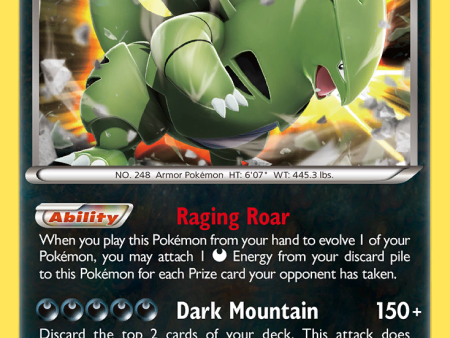 Tyranitar (56 124) [XY: Fates Collide] Discount