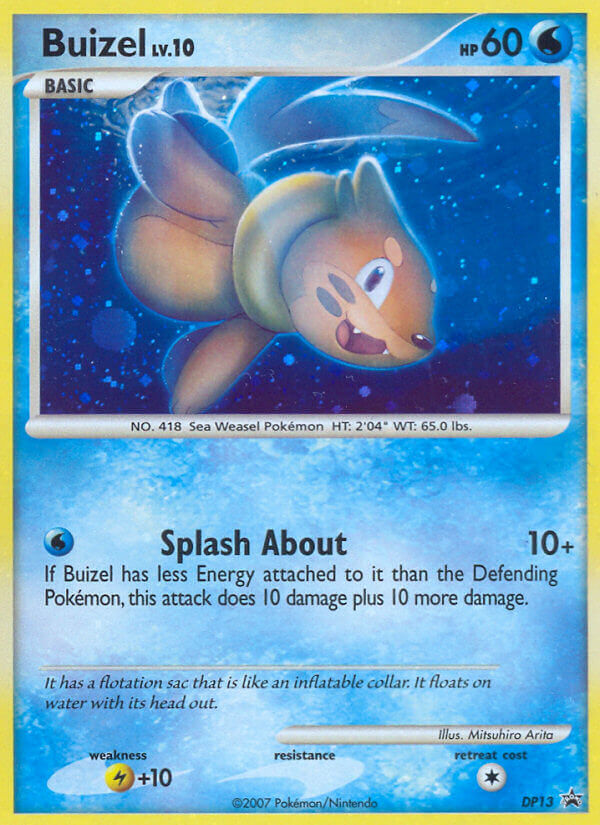 Buizel (DP13) [Diamond & Pearl: Black Star Promos] on Sale