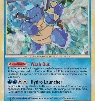 Blastoise (13 95) (Cracked Ice Holo) [HeartGold & SoulSilver: Unleashed] Hot on Sale