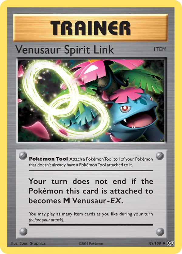 Venusaur Spirit Link (89 108) [XY: Evolutions] Fashion