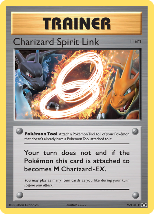 Charizard Spirit Link (75 108) [XY: Evolutions] For Sale