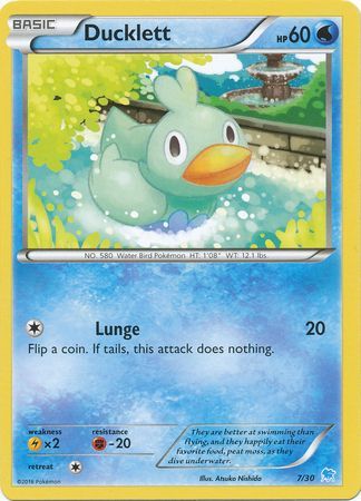 Ducklett (7 30) [XY: Trainer Kit 3 - Suicune] Online Hot Sale