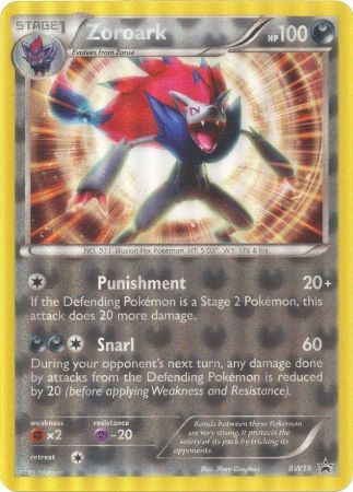 Zoroark (BW19) (Jumbo Card) [Black & White: Black Star Promos] Supply