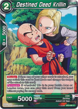 Destined Deed Krillin [BT2-081] Online Hot Sale