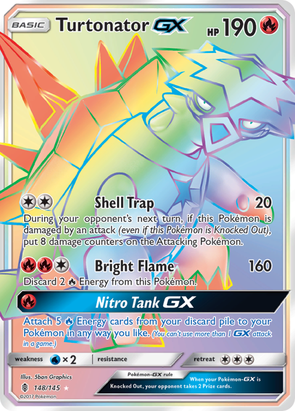 Turtonator GX (148 145) [Sun & Moon: Guardians Rising] Fashion