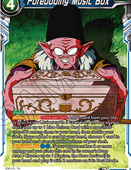 Foreboding Music Box (BT14-057) [Cross Spirits] on Sale