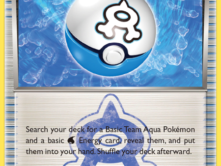 Team Aqua s Great Ball (27 34) [XY: Double Crisis] Online Hot Sale