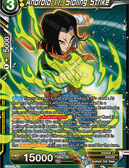 Android 17, Sibling Strike (Uncommon) [BT13-109] Hot on Sale