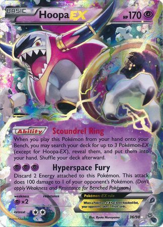 Hoopa EX (36 98) (Jumbo Card) [XY: Ancient Origins] For Cheap