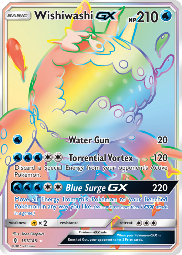 Wishiwashi GX (151 145) [Sun & Moon: Guardians Rising] Online now