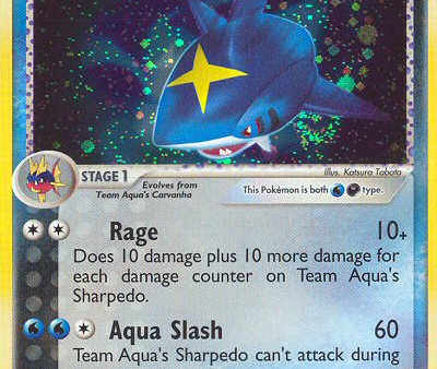 Team Aqua s Sharpedo (5 95) [EX: Team Magma vs Team Aqua] For Discount