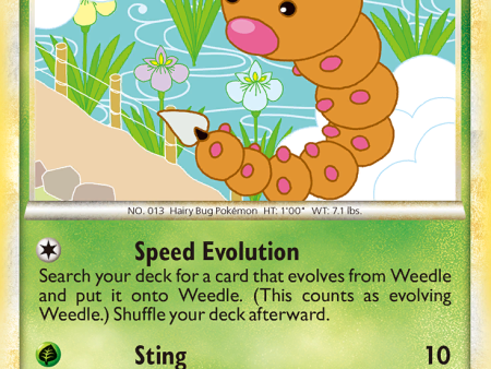 Weedle (69 95) [HeartGold & SoulSilver: Unleashed] Hot on Sale